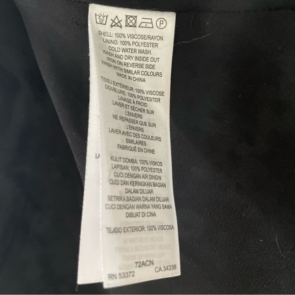 French connection eyelet closure peplum blouse - Picture 11 of 14